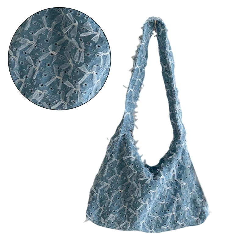 Dumpling Crossbody Bag Shoulder Purse Large Underarm Bags for Various Occasion