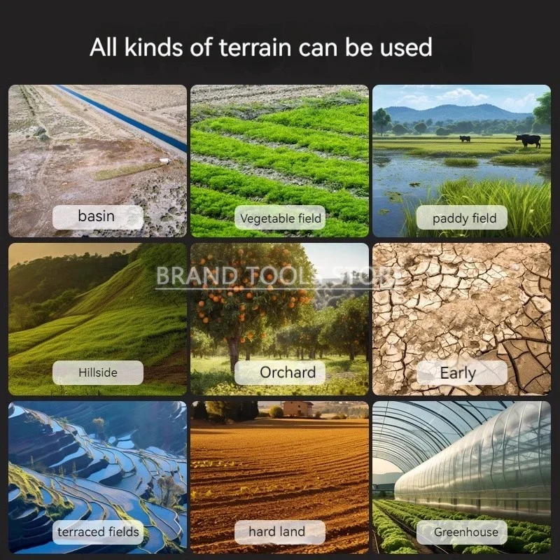 Micro-tillator gasoline rotary tiller Small Agricultural Gasoline Rotary for Hoeing Weeding