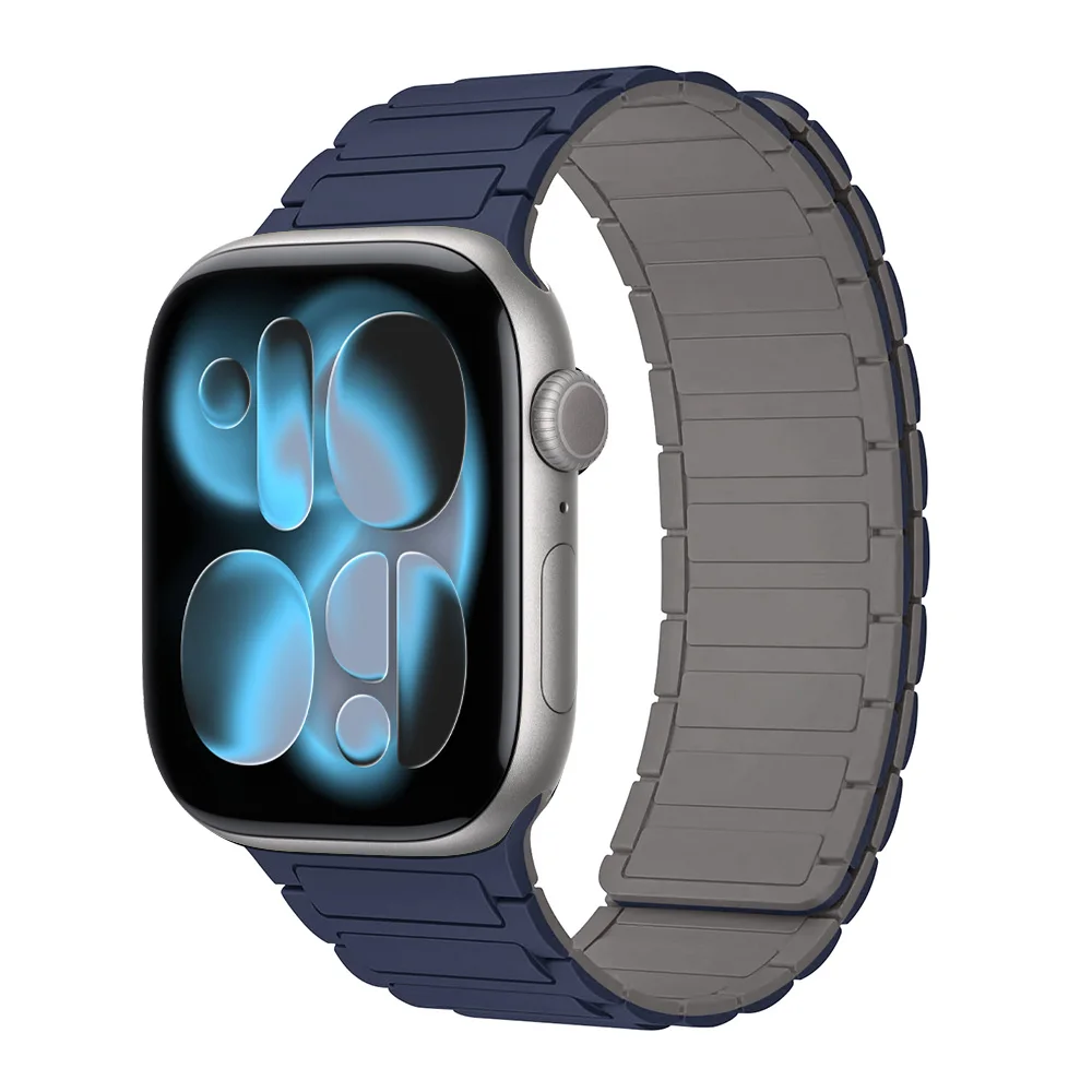 Magnetic Link Bracelet for Apple Watch - Elegant and Secure Strap