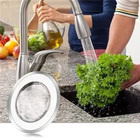 Filtro de fregadero de cocina, colador de fregadero de malla de acero inoxidable, coladores de malla para alcantarillado, colador de fregadero de baño, trampa de filtro con orificio de drenaje - Imagen 3