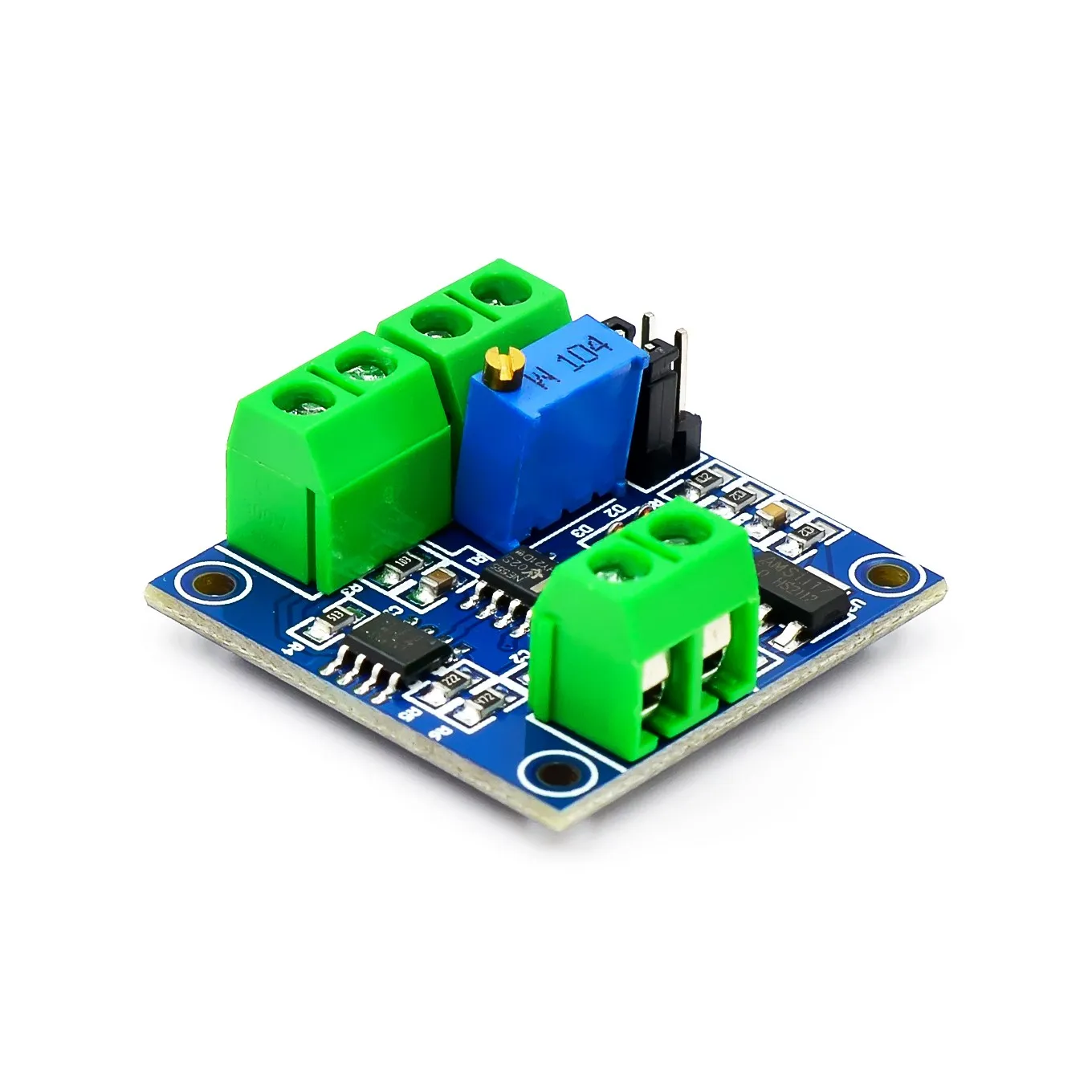 Adjustable PWM to Voltage Converter Module, 0%-100% PWM to 0-10V Output