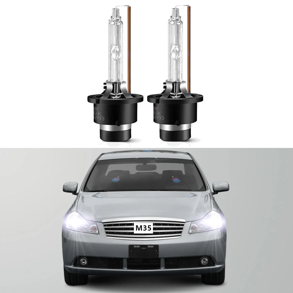 

For Infiniti M35 2006 2007 2008 2009 2010 6000K HID Xenon Headlight Bulb Low Beam (Only fit original bulb is Xenon）