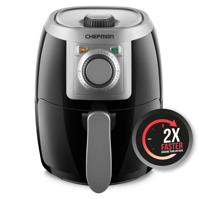 2 Quart Air Fryer, Small Compact Air Fryer, with Adjustable Temp Control -  AliExpress