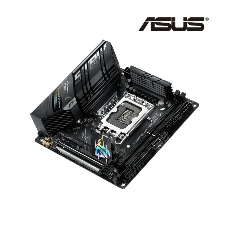 ASUS ROG STRIX B660-I GAMING WIFI DDR5 Mini-ITX  B660 6200(OC) 64G SATA M.2 , 12  LGA 1700 CPU , ǰ