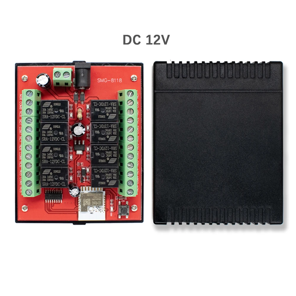 Smart WiFi Relay Module - 8-Channel IoT Controller with Timer