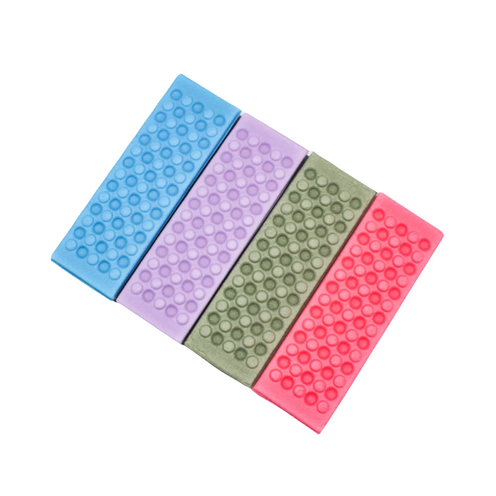 Camping Mat Picnic Beach Moisture-Proof Foldable XPE Cushion Hiking Portable Small Mats Egg Trough Waterproof Pad