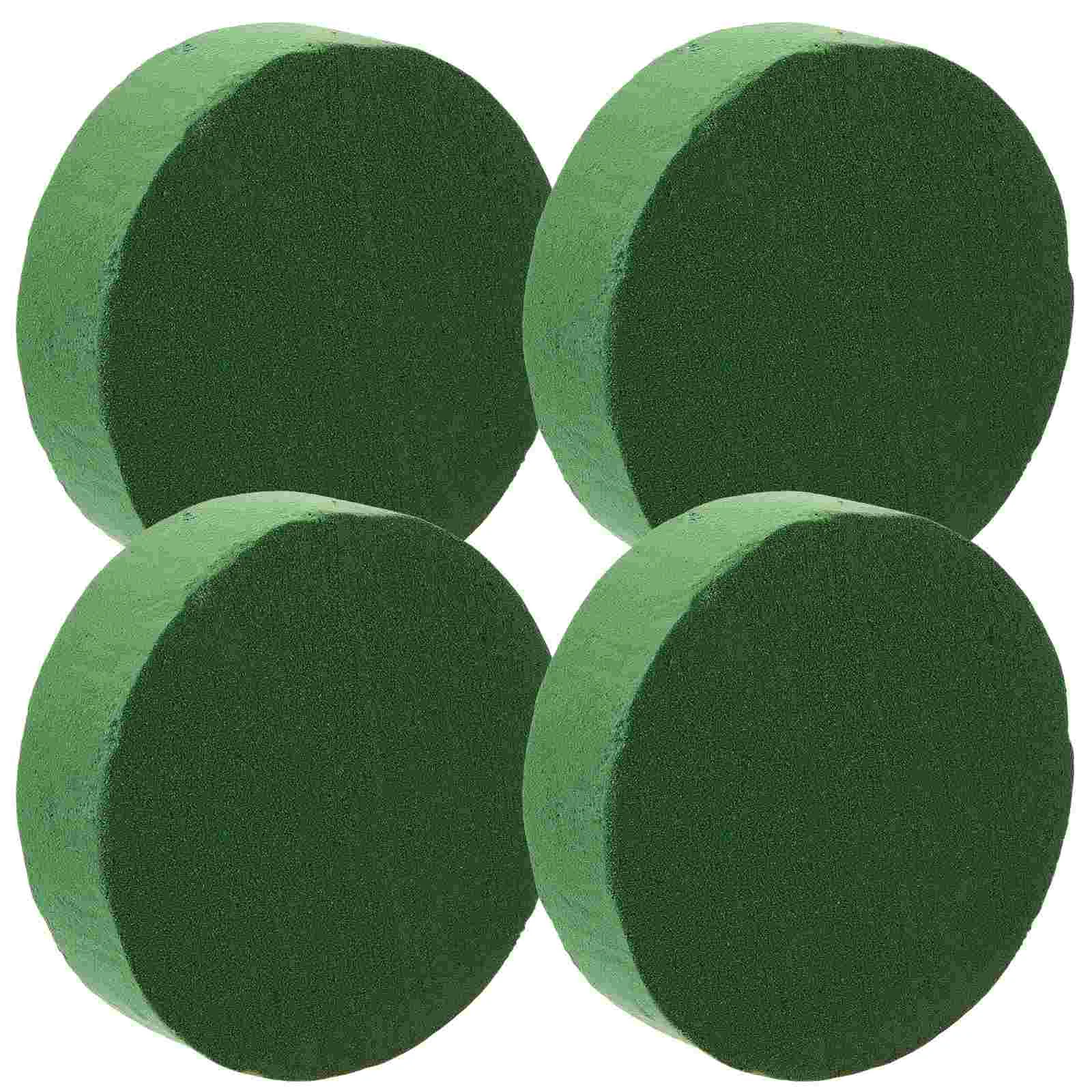 

4Pcs Round Florist Block Flower Holder Floral Blocks for Shop Floral Arrangements