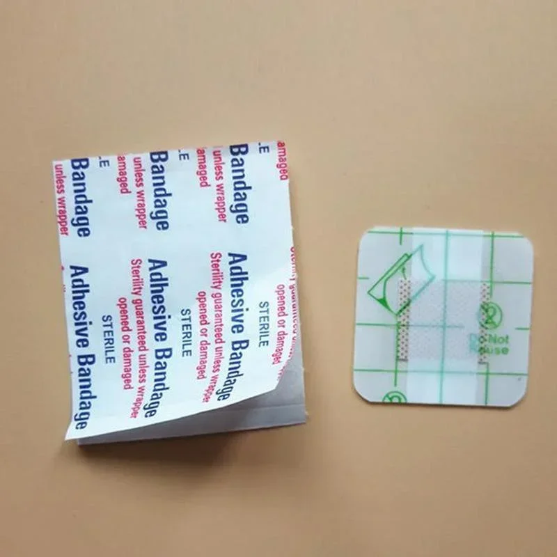 Adhesive Square Wound Sticker Waterproof First Aid Care Outdoor Emergency Bandage 50/100pcs first aid kit wound bandage medical wound dressing tattoo adhesive bandages