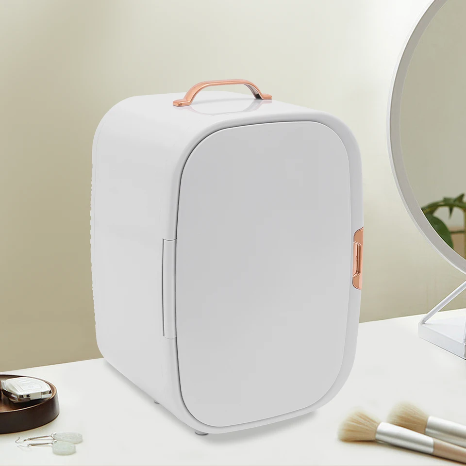 Mini Beauty Fridge for Skincare and Cosmetics Storage