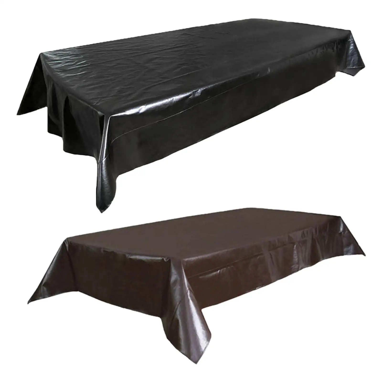 Table Protective Cloth 7/8/9ft Faux Leather Multipurpose for Snooker Table