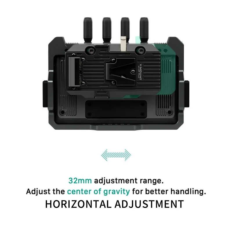 TILTA TGA-HRM-BTP 골드/V 마운트 배터리 플레이트 (DJI 고광도 리모트 모니터 및 DJI 송신기용)