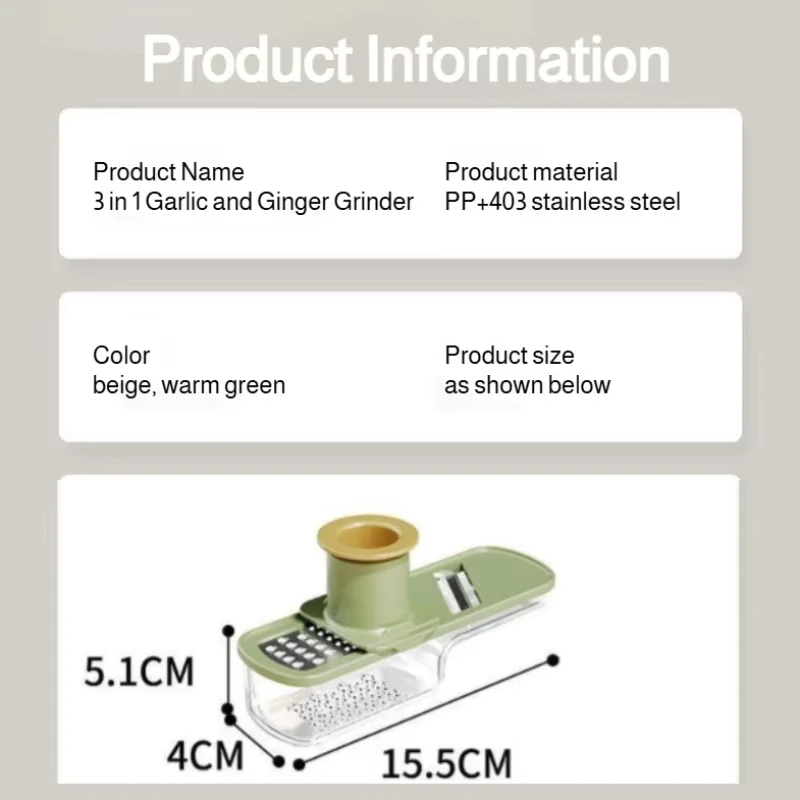 3-in-1 Garlic Grinder 6