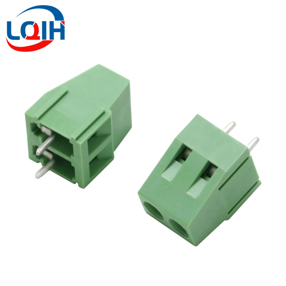 10-Pack Spliceable Plug-in PCB Screw Terminal Block Connectors