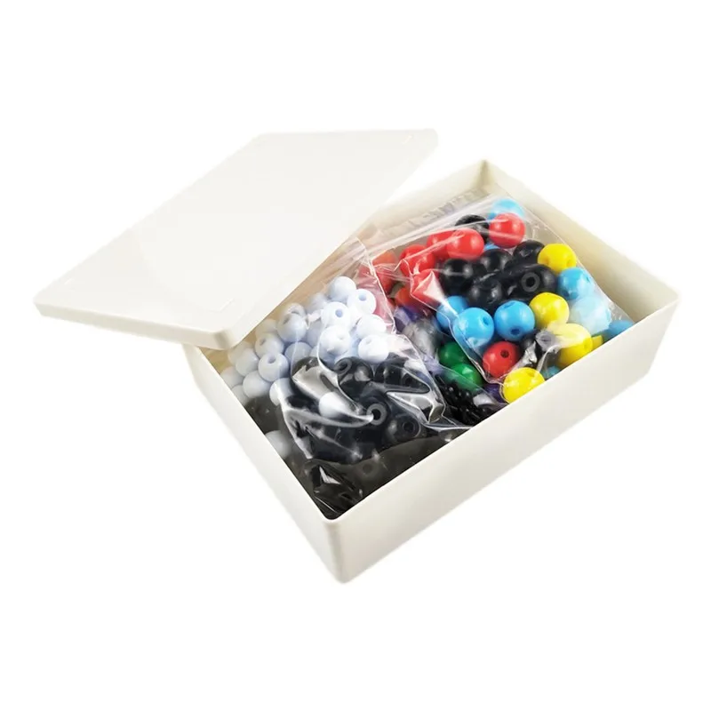 1pc zx-1004A 화학 유기 및 무기 분자 구조 모델 원자 공 136 화학 결합 158 뿌리