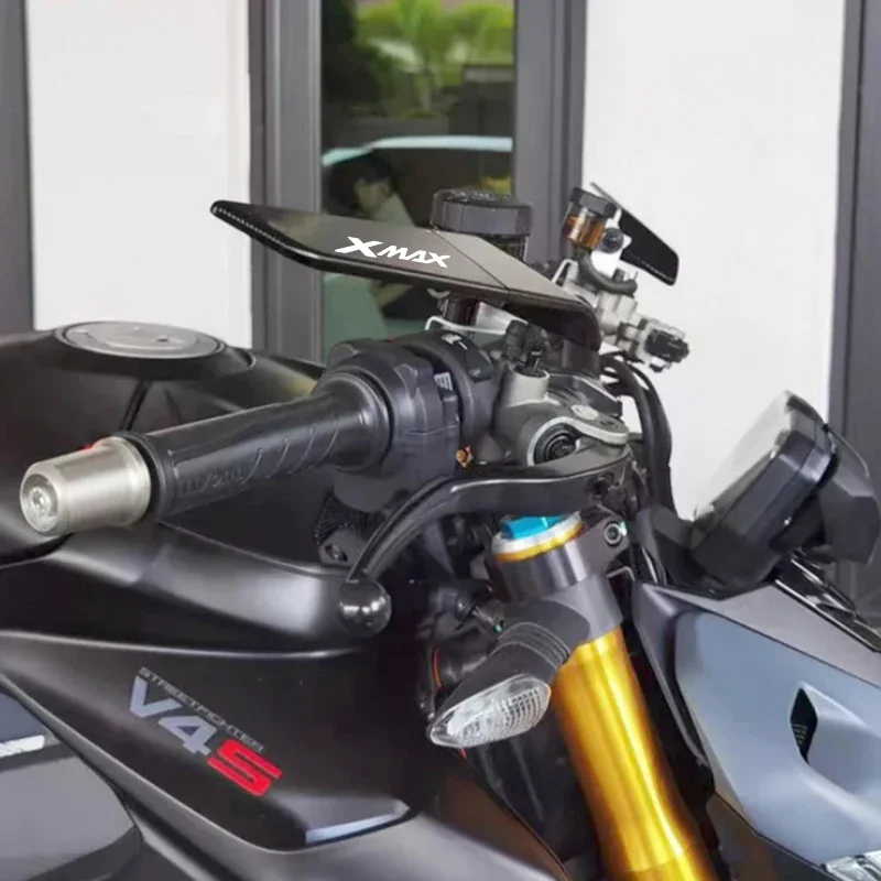 XMAX 125 250 300 XMAX300 XMAX400 XMAX250 XMAX125 오토바이 액세서리 백미러 윈드 윙 조절 가능 회전식 사이드 미러