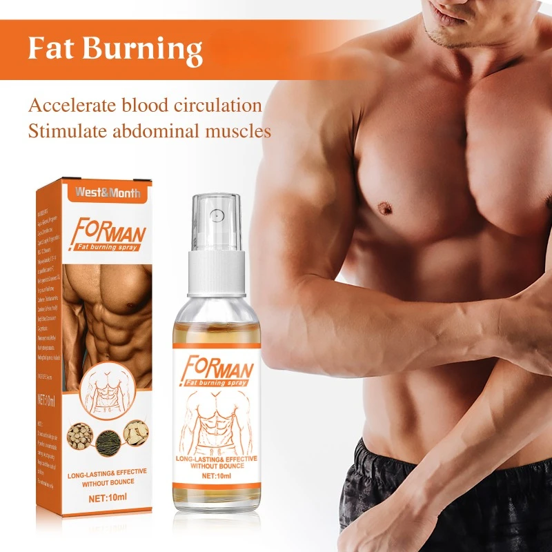

10ml Abdominal Muscle Cream Anti Cellulite Fat Burning Weight Loss Slimming Spray Fitness Powerful Cream Strengthening Muscle