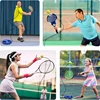 Heavy Duty Tennis Training Aids Base With Elastic Rope Ball Practice Self-Duty Rebound Tennis Trainer Partner Sparring Device 4