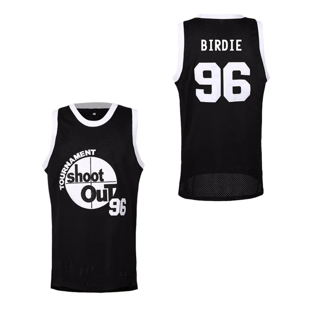 Basketball Jerseys shorts Tournament Shoot Out Birdmen 2 PAC 23 MOTAW 96 BIRDIE Sewing Embroidery Sports Outdoor Black Grey New