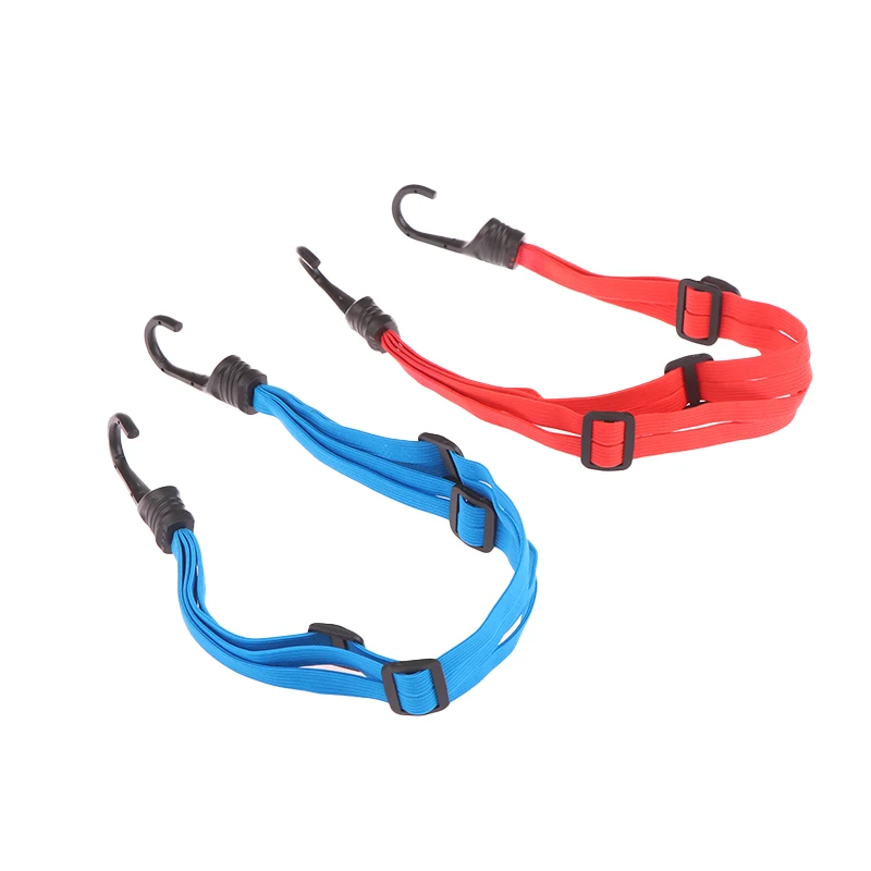 New Universal Bicycle Accessories Organizer Net Rope Hook Motorcycles Retractable Helmet Luggage Elastic Rope Strap