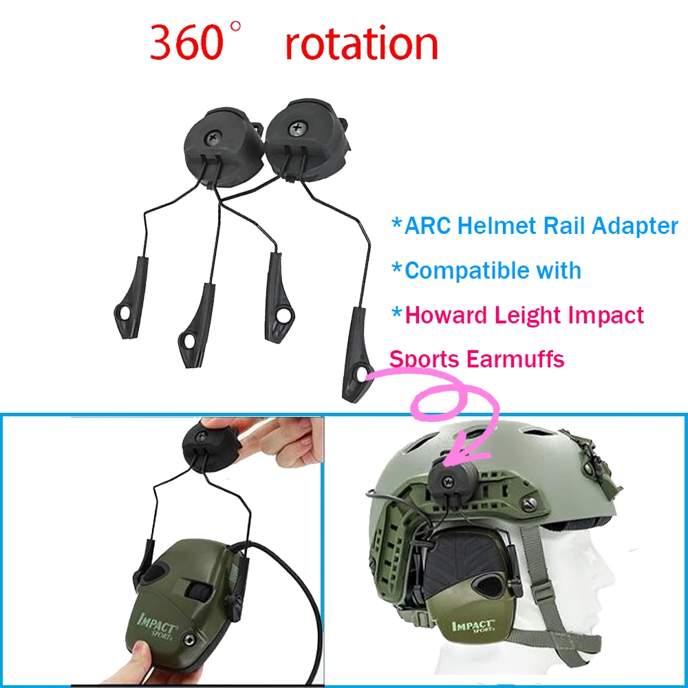 

Honeywell Quality Howard Leight R-01526 Impact Sport Electronic Earmuff Shooting Protective Headset Foldable Promotion Link
