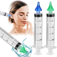 1PCS Ear Cleaner Irrigation Kit Ear Wax Removal Tool Water Washing Syringe Comfortable Unique 12/20ML Health Care Ear Cleaner 2