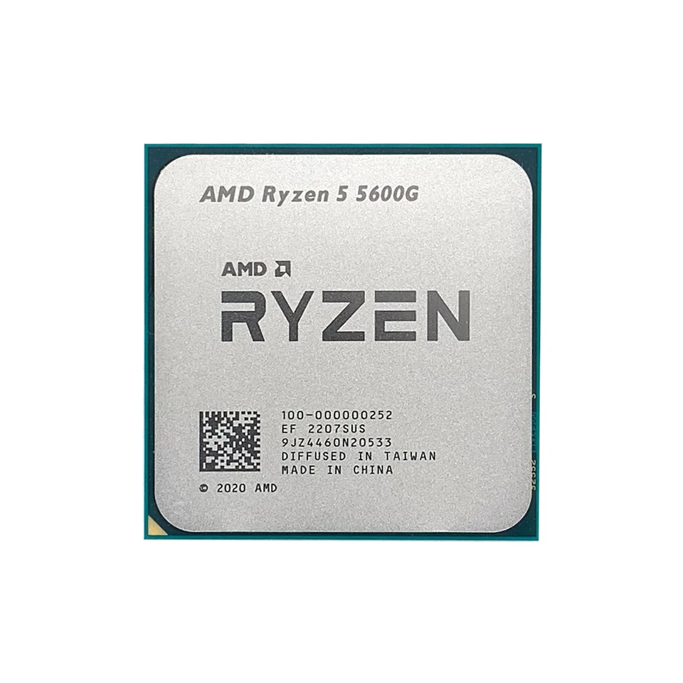 CPU AMD Ryzen 5 5600G Amazon.com: AMD Ryzen™ 5 5600G 6-Core 12-Thread Desktop Processor