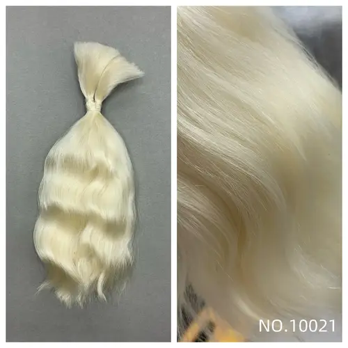 witdiy/23-26cm/mohair doll hair/organic hair/mohair hair bundles/Schengen hair/reborn doll wig/Blythe hair/mohair wig - Image 9