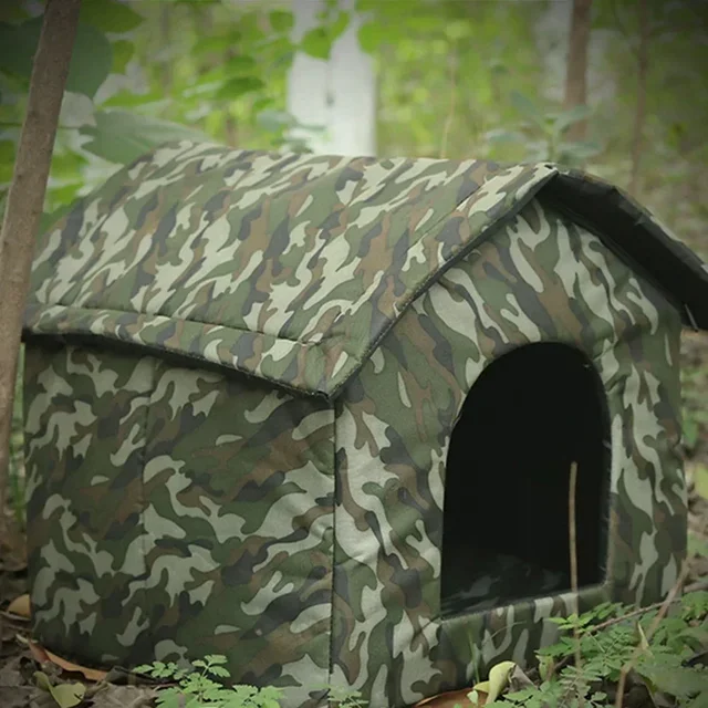 Stray cat dog rescue waterproof and warm outdoor tent cat kennel kennel for small and medium-sized pets indoor and outdoor use 5