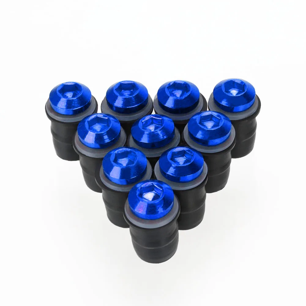 10pcs Windshield Screw Nut Sets Windscreen Bolt Kit for Yamaha YZF