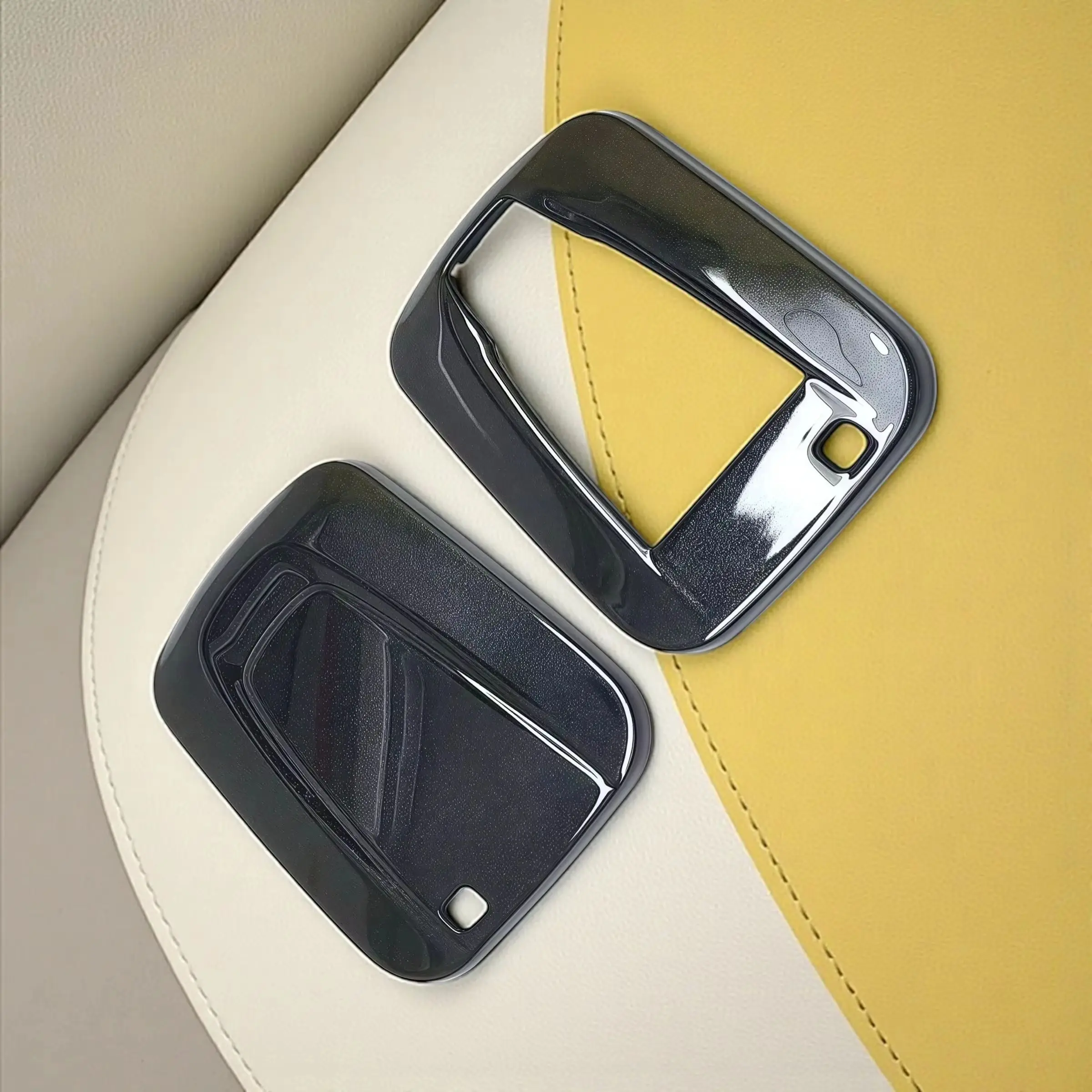 For BMW 5 7 Series I8 G11 G12 Red Real Carbon Fiber Key Fob Case Cover - View #12