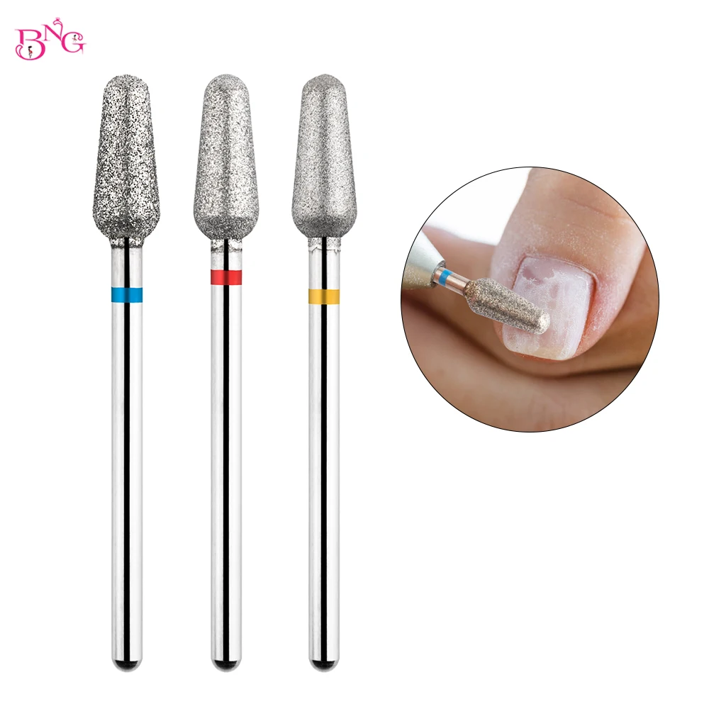 Bng 1Pc Tornado Nail Drill Bit Diamond Nail Milling Bit Per Manicure Pedicure Cuticola Remove Tool Accessorio Per Trapano Elettrico Per Unghie