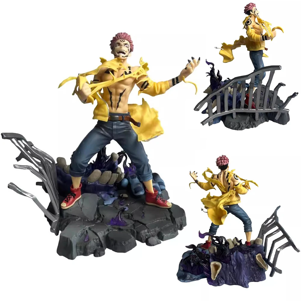 Figura De Acción Qaheart Jjk Itadori Yuji Y Sukuna | Cuotas sin interés