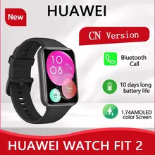 HUAWEI WATCH FIT 2 Smartwatch 1.74 Inch AMOLED Display Bluetooth Calling Display Heart Rate Monitoring Men Women Sports Bracelet