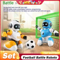 Football Battle Robots Set Smart USB Charging Remote Control Battle Soccer Robot Singing Dancing Simulation Back to School Gifts 1