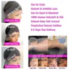 40 Inch Body Wave 13x6 Hd Lace Frontal Wig Human Hair 360 Brazilian Pre Plucked Lace For Women 13x4 Lace Front Wigs 250 Density 6