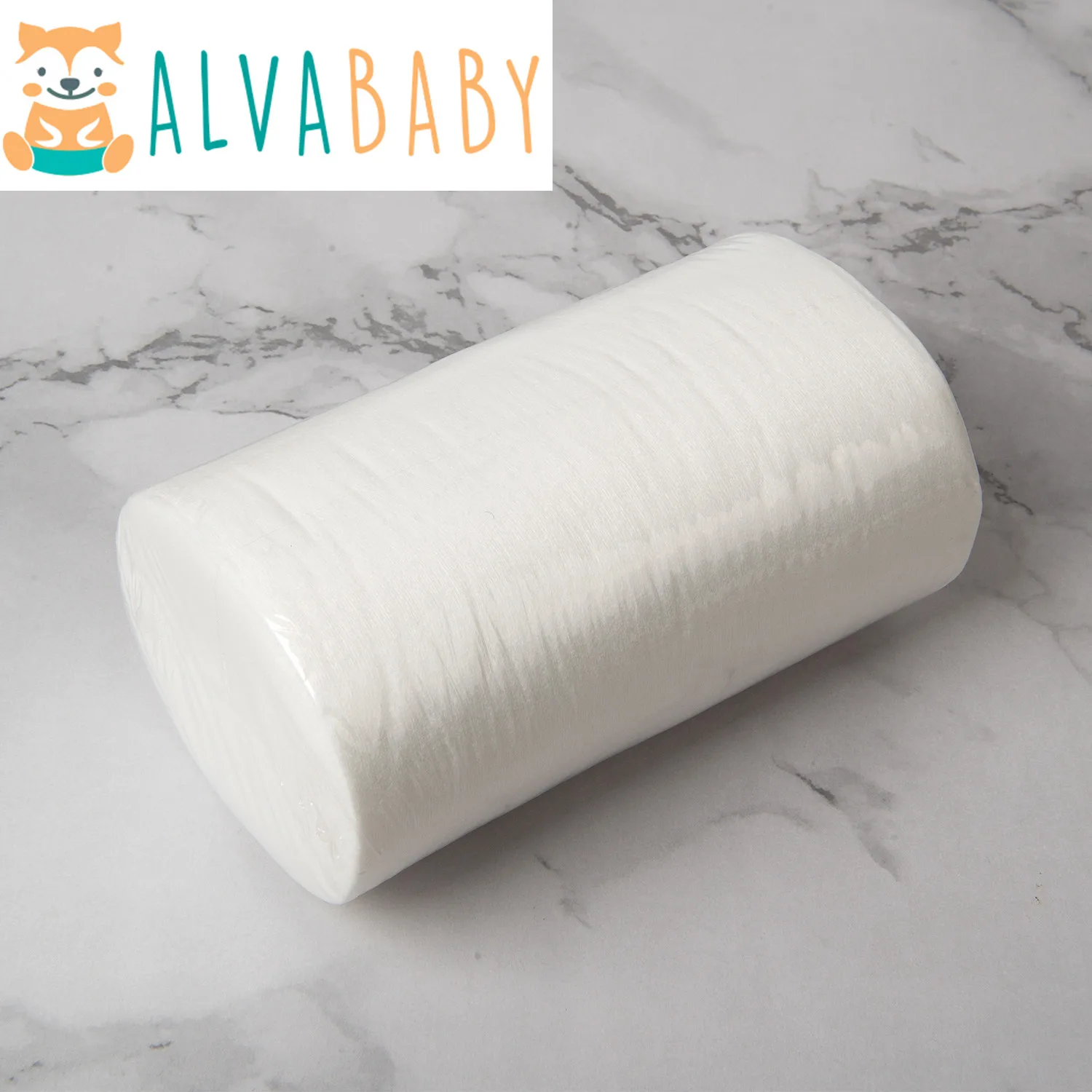 ALVABABY Flushable Liner Biodegradable Liner Flushable Diaper Liners Viscose Roll (32gsm)