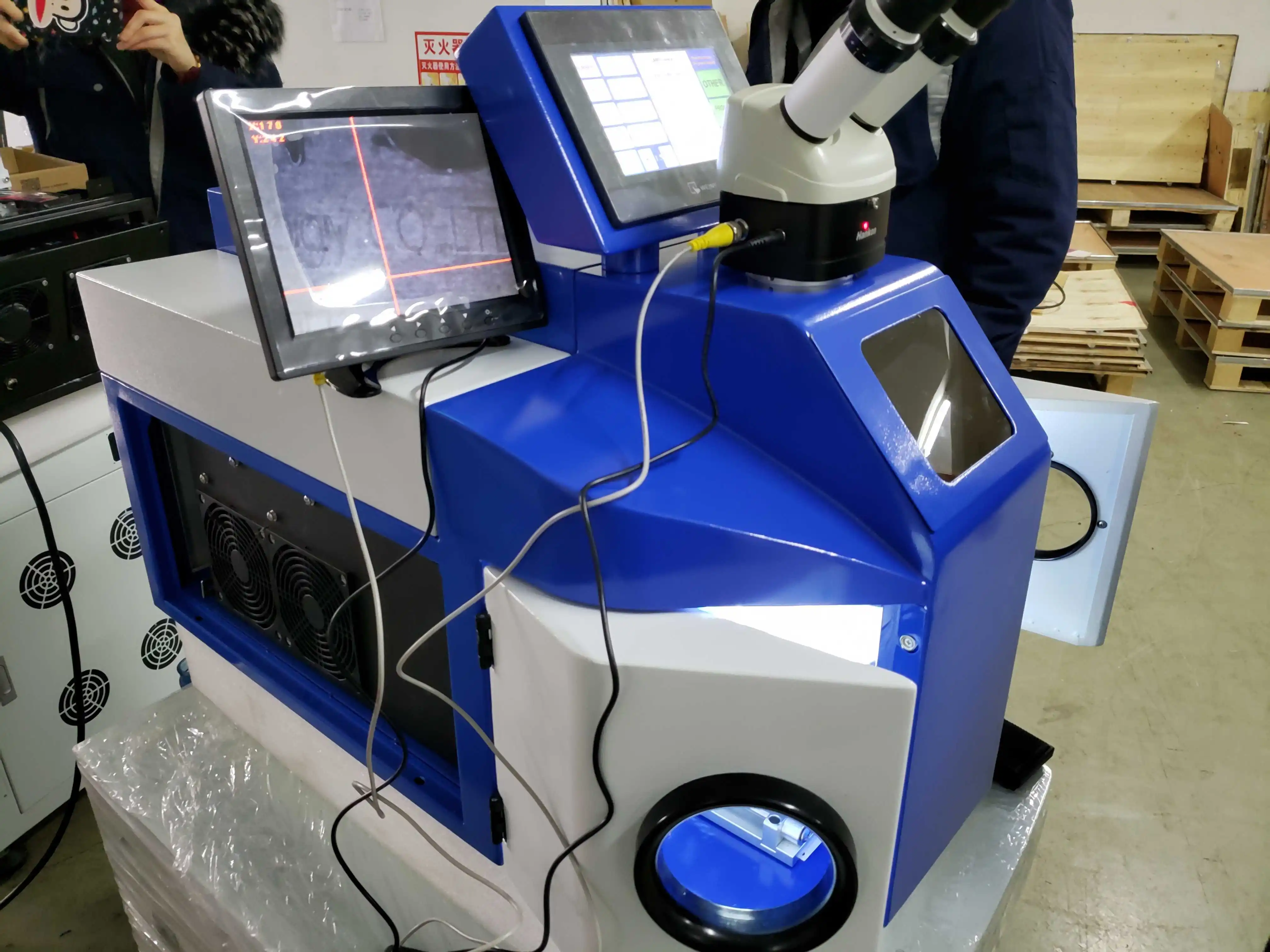 Jewelry Laser YAG Welder 200W DIY Gold Silver Platinum Jewelry Laser Spot Welding Soldering Repairing Machine 3