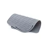 Portable Silicone Heat Resistant Mat Hair Straightener Curler Insulation Pad Non-Slip Anti Heat Mat Hair Styling Tool For Travel 4