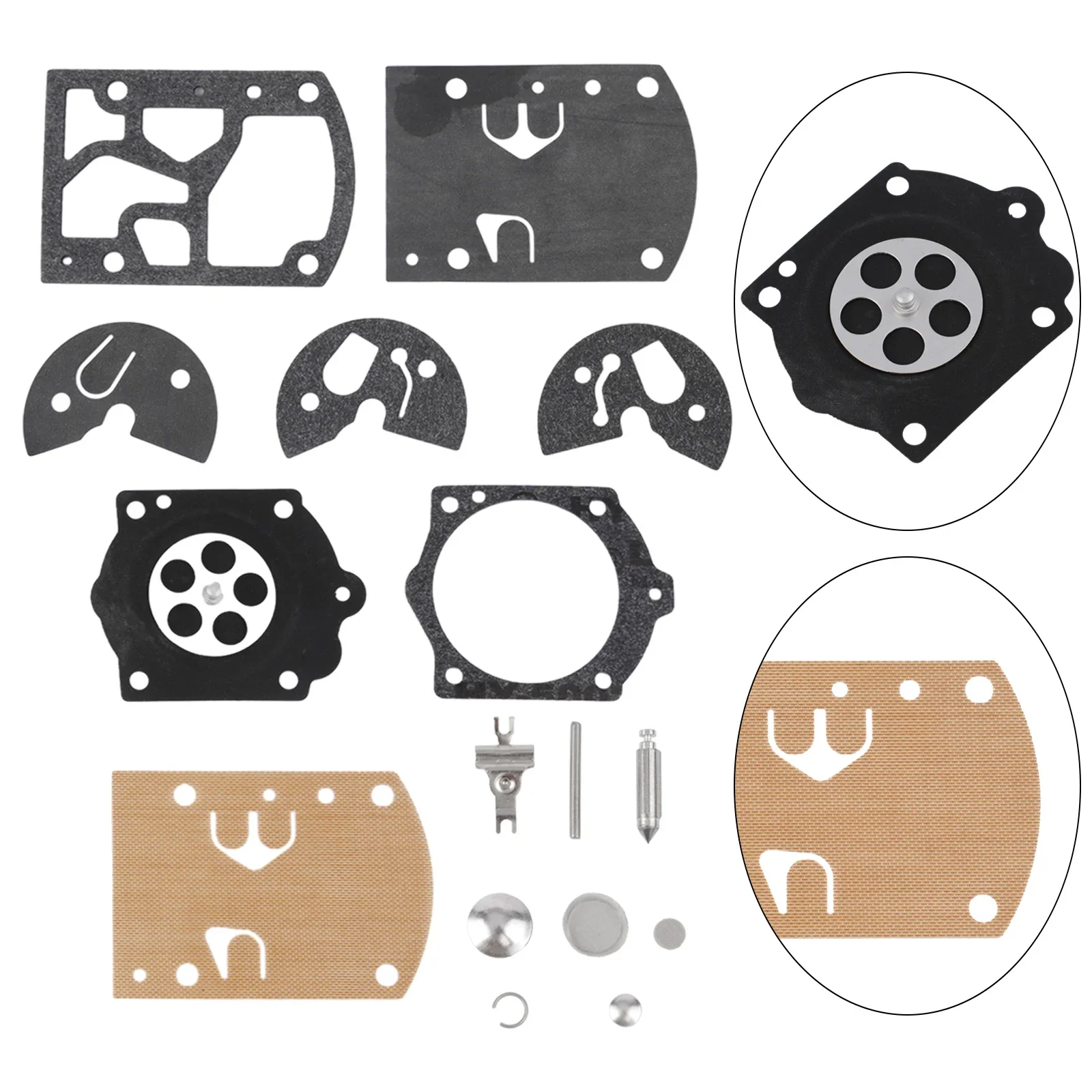 

Carb Rebuild Kit WB37 K10-WB Carburetor Gasket Spare Parts For PARAMOTOR For USQVARNA, For HOMELITE, For CHAIN SAW Garden Tools