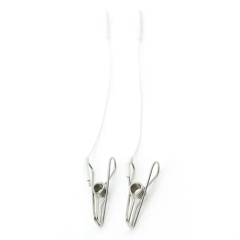 Body Massage Clitoris Clip Stimulate Electric Shock Sex Toy For Women Medical Themed Toy Flirting Nipple Clip Breast Massage
