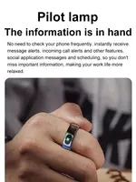 R08 Smart Ring For Men Women Touch Control Function Health Monitor IP68 5ATM Waterproof Skin Temperature Measure Smart Ring New - Image 6
