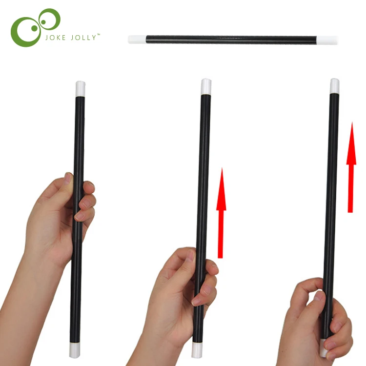 Self Rising Magic Stick Wand Street Close-up Easy to Learn for Beginners Party Performance Props Puzzle Toys