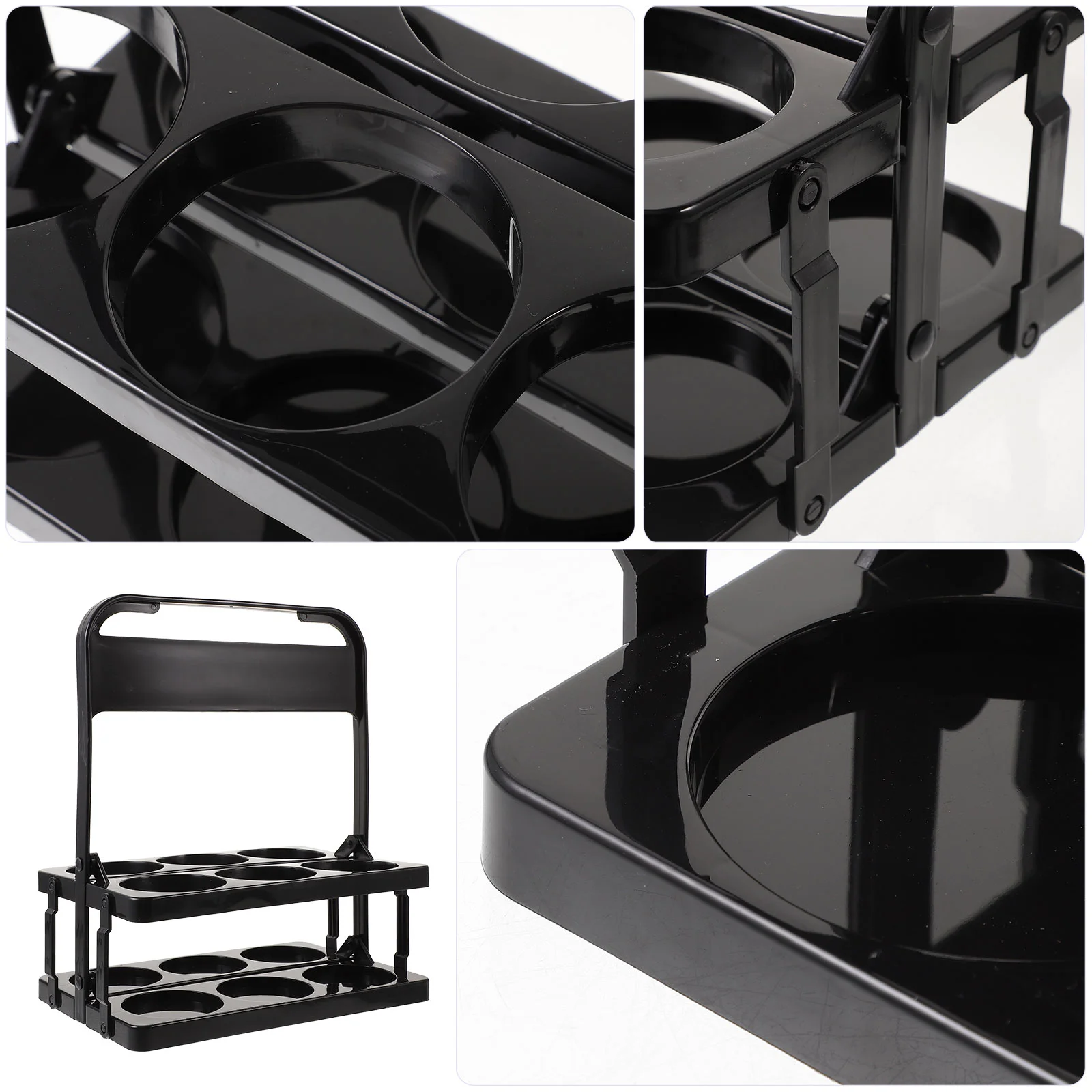 Sports Bottle Cage Water Holder Storage Foldable Kettle Football Organizer Carrier Pp Stand Carrying