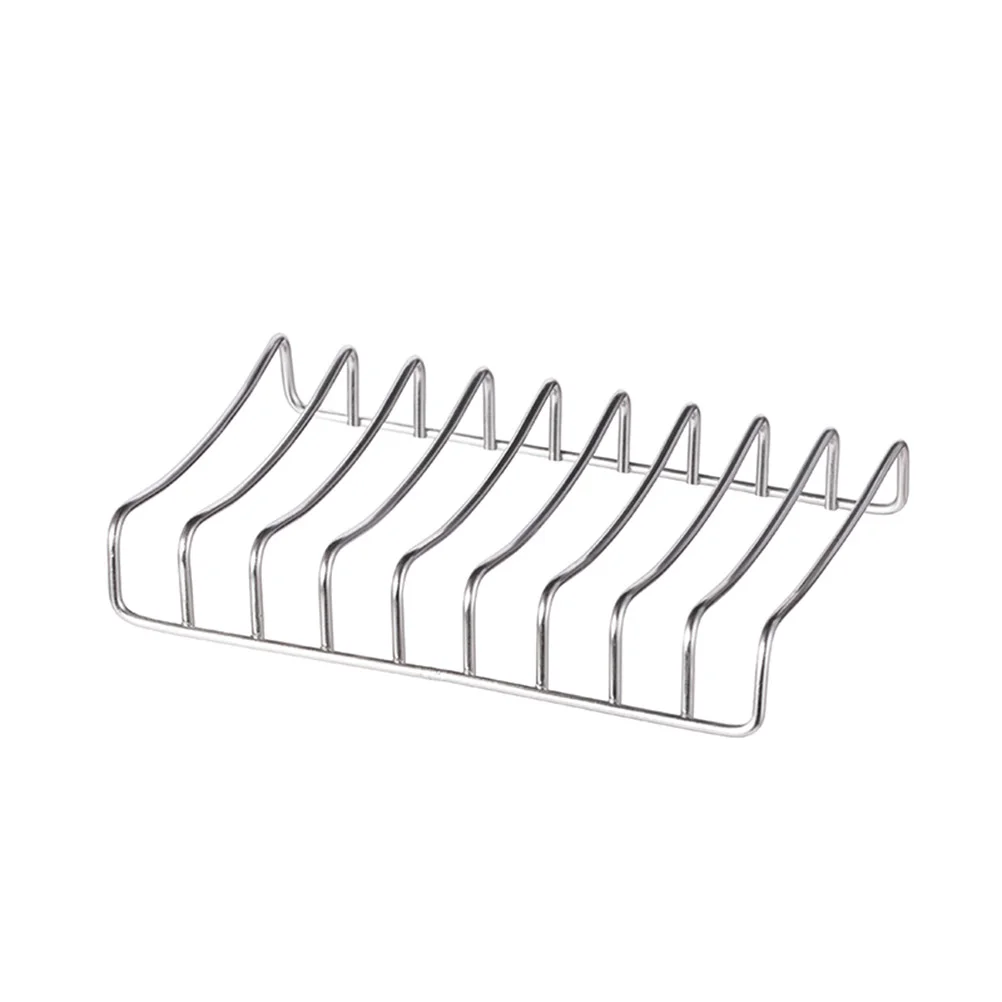 

Stainless Steel Soap Holder Durable Household Soap Tray Soap Draining Dishes Creative Soap Holder for Bathroom Toilet Kitchen
