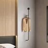 Nordic Men Metal Black Coat Racks Wall Iron Mounted Entryway Modern Bedroom Clothes Rack Simple Garment Perchero Decorative 1