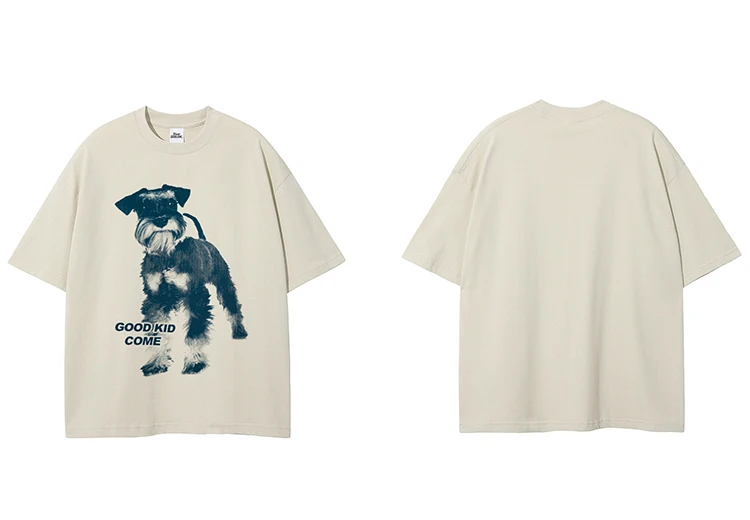 Good Kid Schnauzer Graphic T-Shirt S78f041d06ee242e384bdb8ac572c730ak