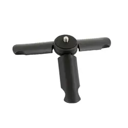 Compact Universal Tripod Stand for Handheld Gimbal and Action Cameras (Black)