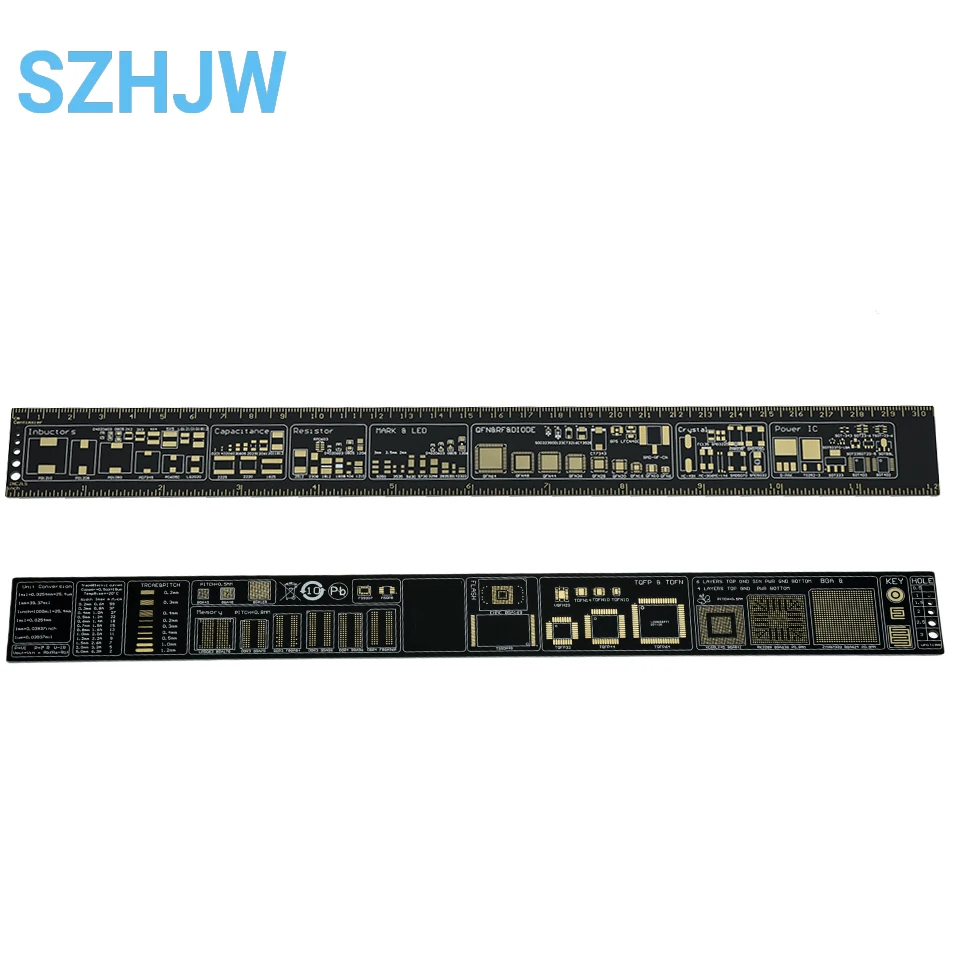 Multi-Functional PCB Ruler & Electronic Measurement Tool
