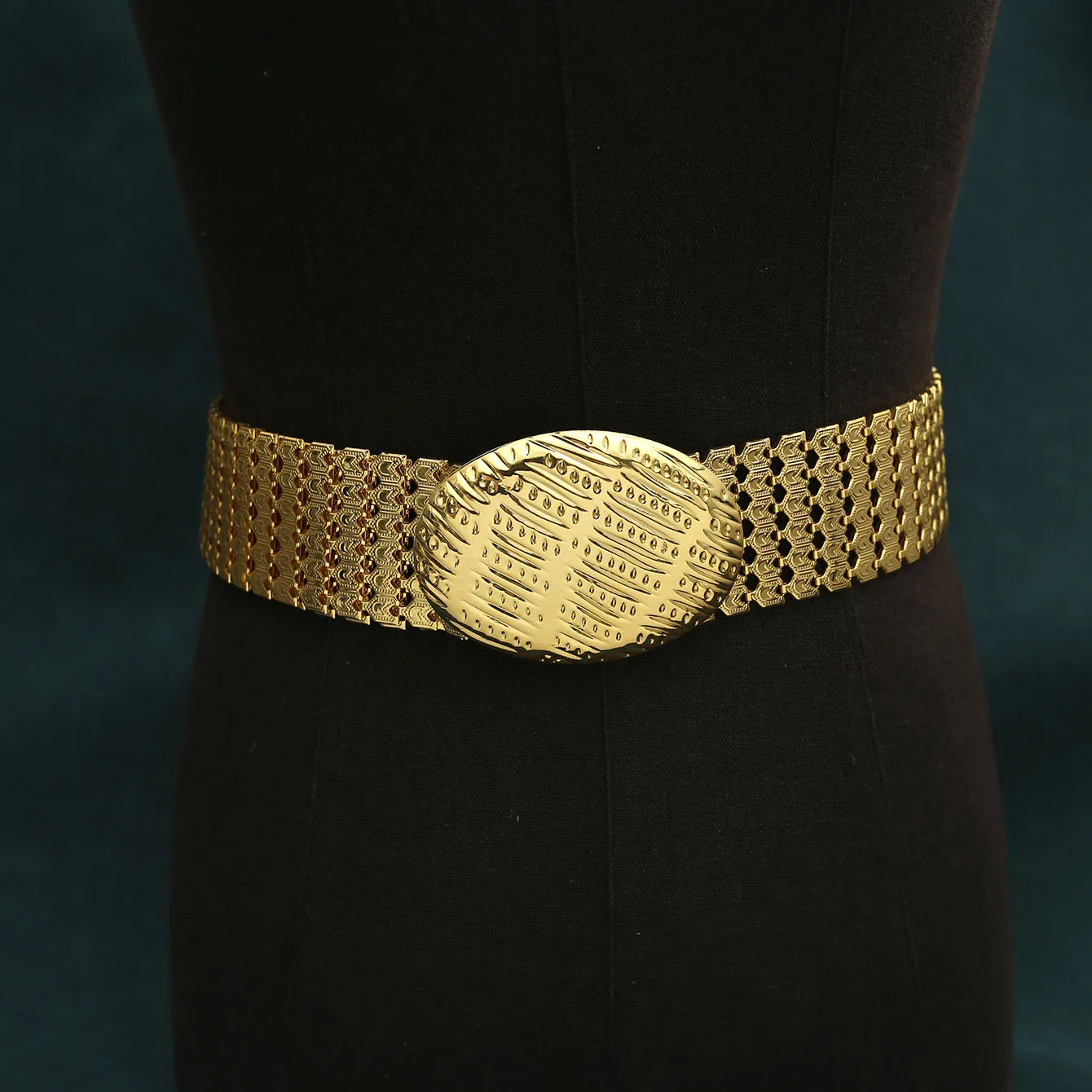 Metal Belt Gold Plated Robe Wedding Belt Ethnic Body Jewelry Women Bridal Waist Chain Festive Outfit Bride Thing for Wedding