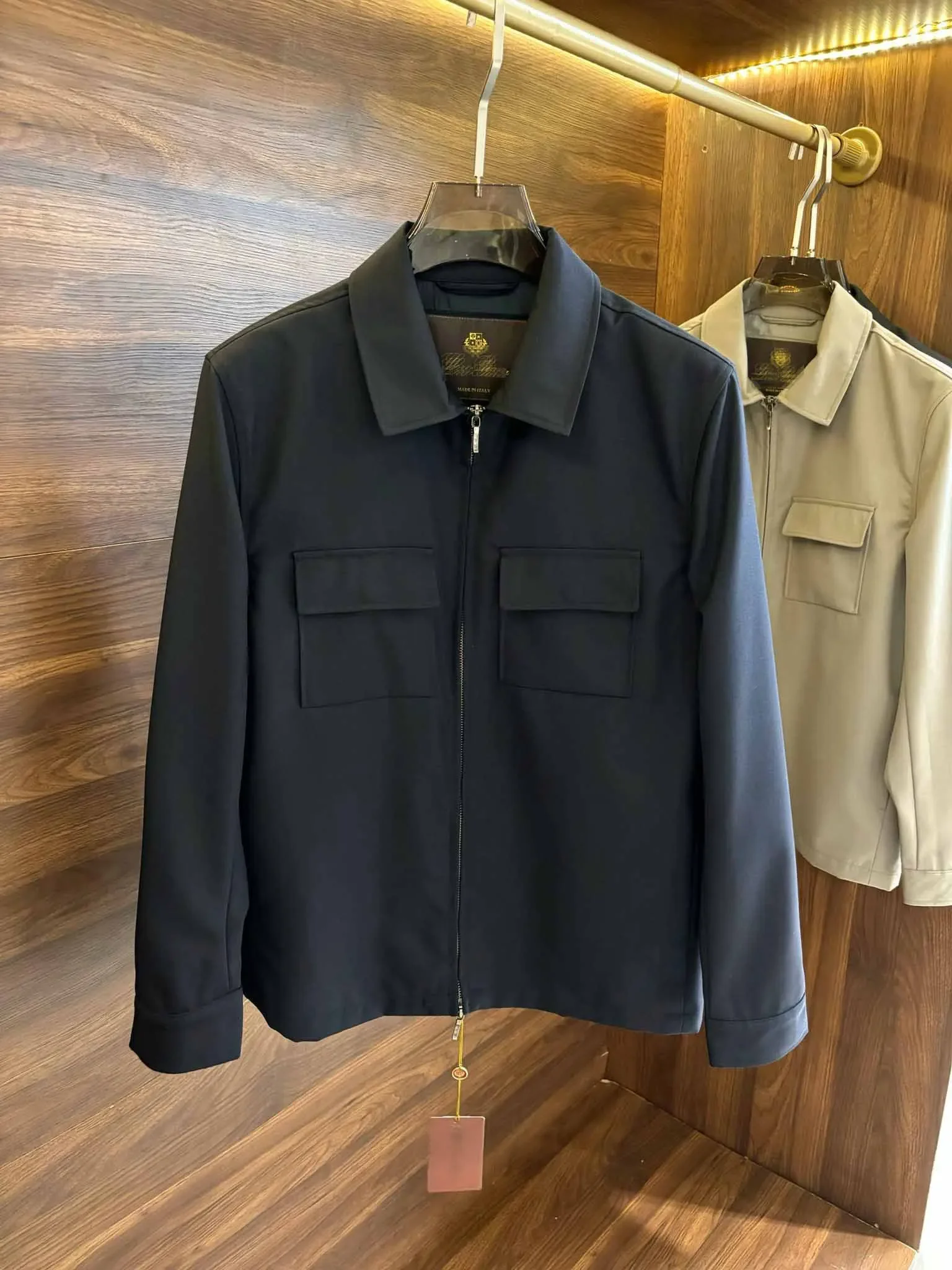 2025 DIKU Boutique Casual Style Men's Wool Blend Sweater Jacket M-3XL 3